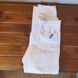 Old Navy White Jeans size 4